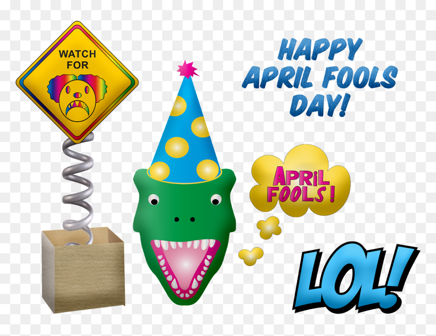 Поздравления С 1 Апреля, HD Png Download - april fools png