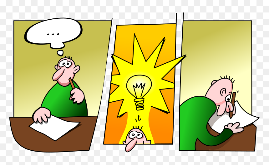 Idea - Writing Tip Clipart Transparent, HD Png Download - viñeta png