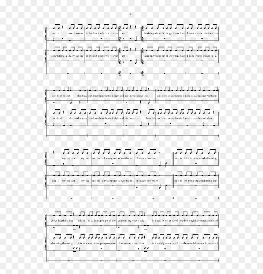Sheet Music, HD Png Download - avgn png