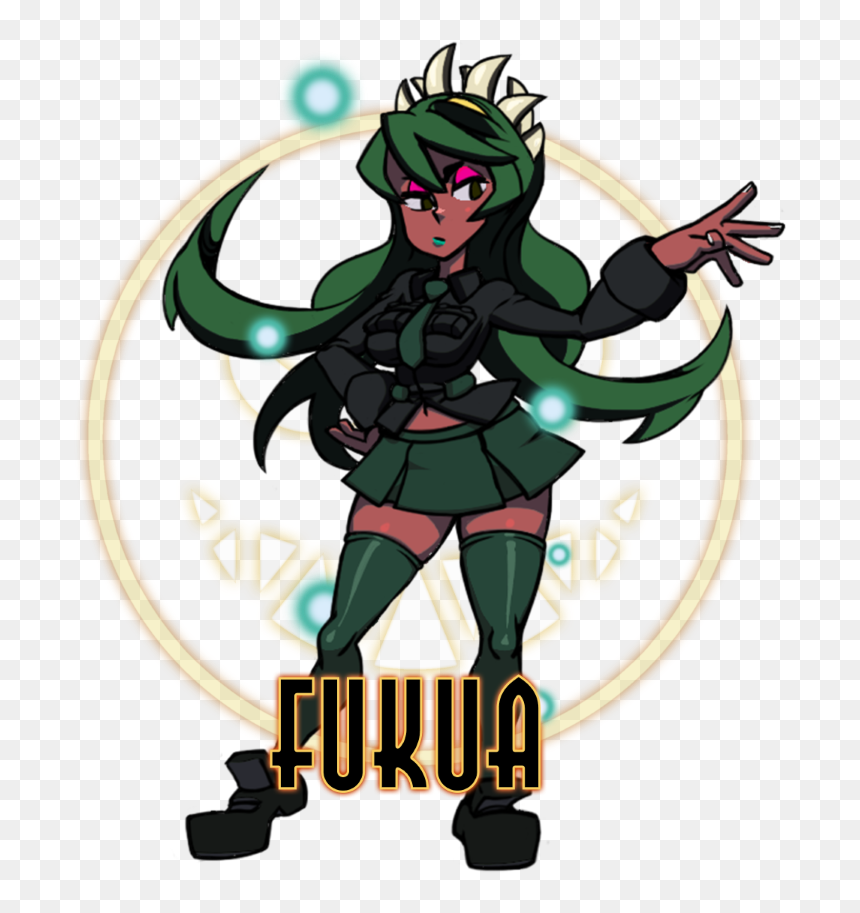 [​img] - Skullgirls Fukua, HD Png Download - skullgirls png