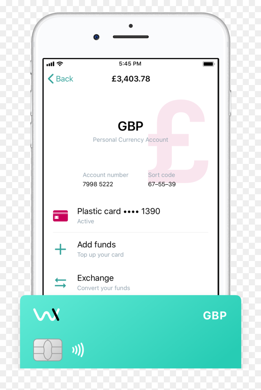 Wirex Cryptocurrency Card - Iphone, HD Png Download - card back png
