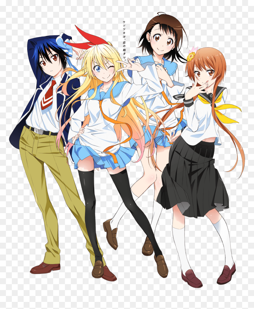 Transparent Nisekoi Png - Nisekoi False Love, Png Download - chitoge png