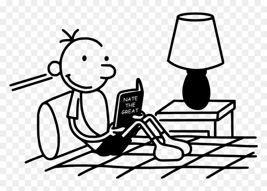 Diary Of A Wimpy Kid Double Down Clipart Png Black - Diary Of A Wimpy Kid Memes, Transparent Png - diary of a wimpy kid png