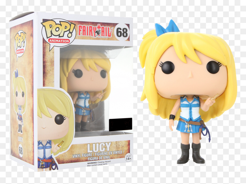 Fairy Tail Lucy Pop Vinyl , Png Download - Lucy Fairy Tail Funko Pop, Transparent Png - fairy tail lucy png