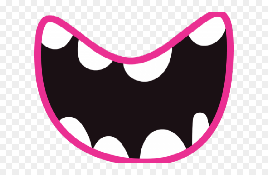 Lips Clipart Monster - Clipart Mouth, HD Png Download - funny mouth png