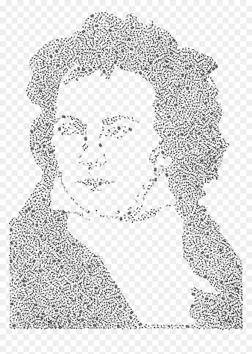 Drawing, HD Png Download - beethoven png