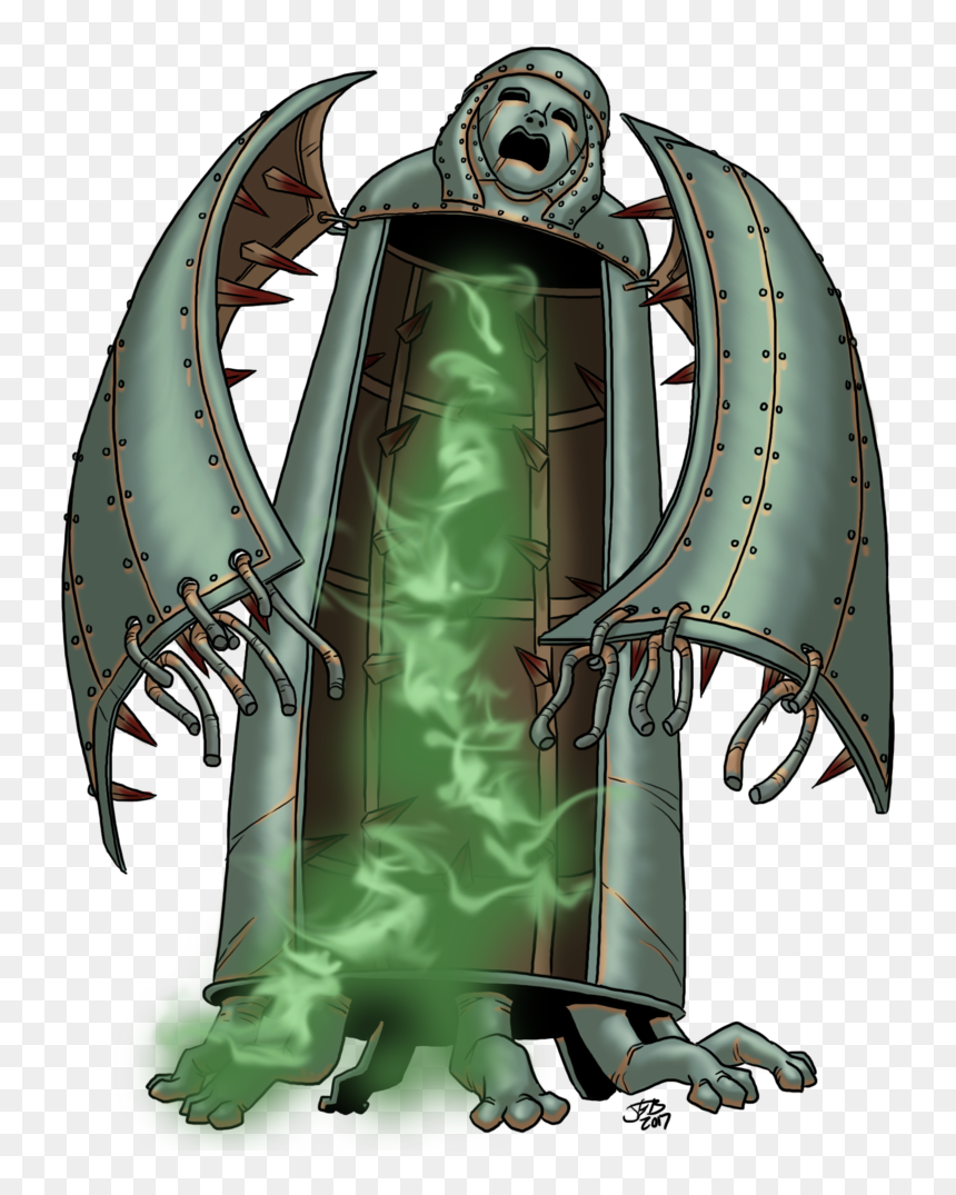 Golem, Iron Maiden By Prodigyduck - Iron Maiden Golem, HD Png Download - iron maiden png
