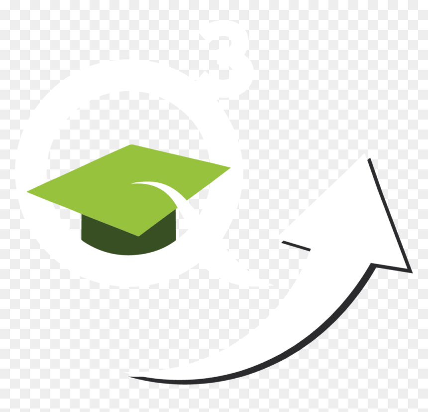Q3 With Arrow Png 150 - Emblem, Transparent Png - growth arrow png