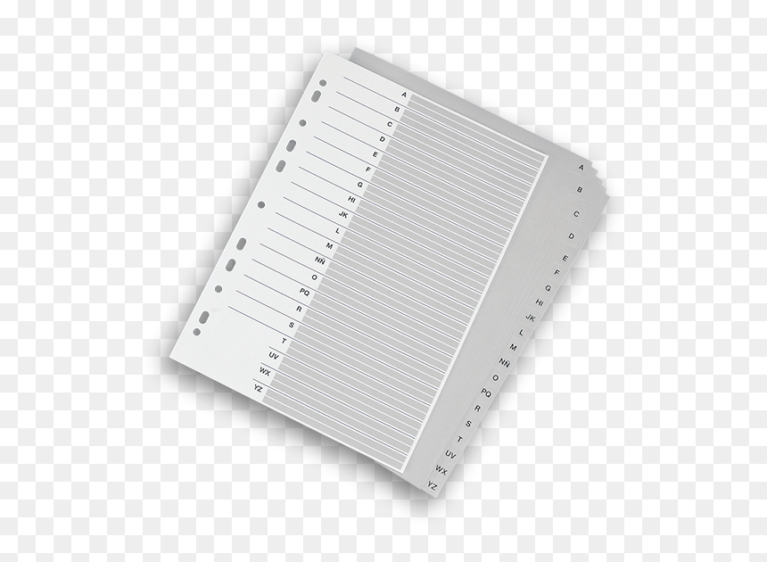 Trabi Indices Separadores De Plastico 1 12, HD Png Download - separadores png
