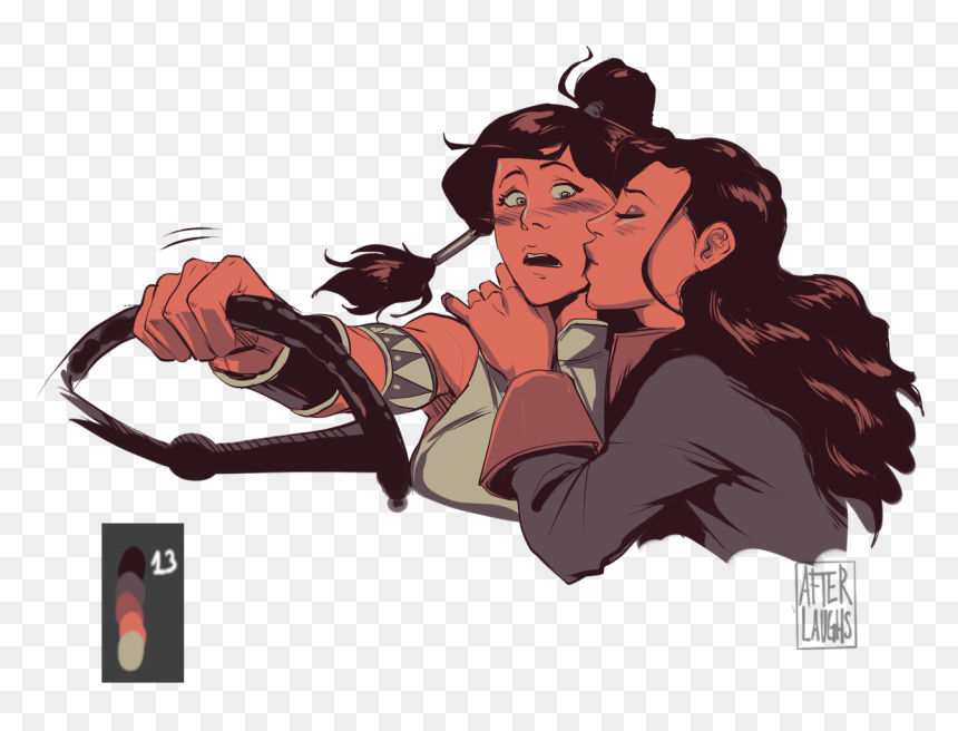 Why Do People Pair Korra And Asami As A Couple And - Asami Sato, HD Png Download - korra png
