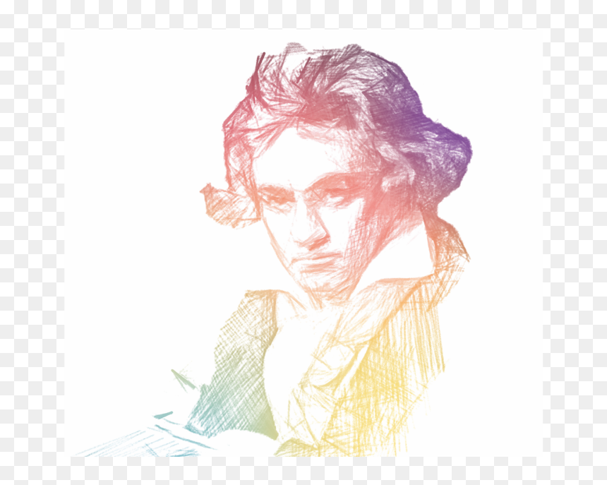 Illustration, HD Png Download - beethoven png