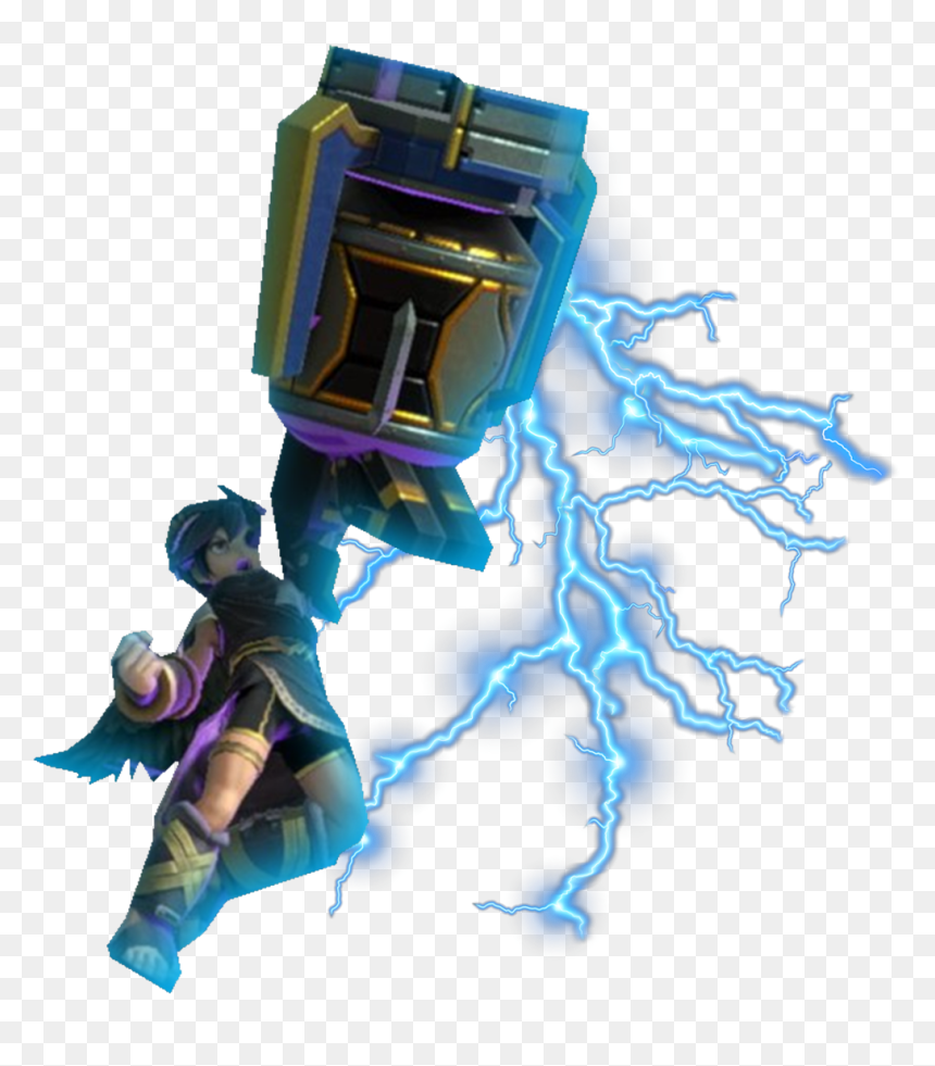 Nintendo Fanon Wiki - Thunder Png, Transparent Png - dark pit png