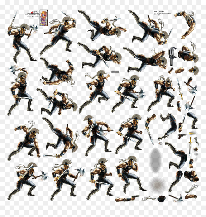 Click To View Full Size - Marvel Avengers Alliance, HD Png Download - ares png