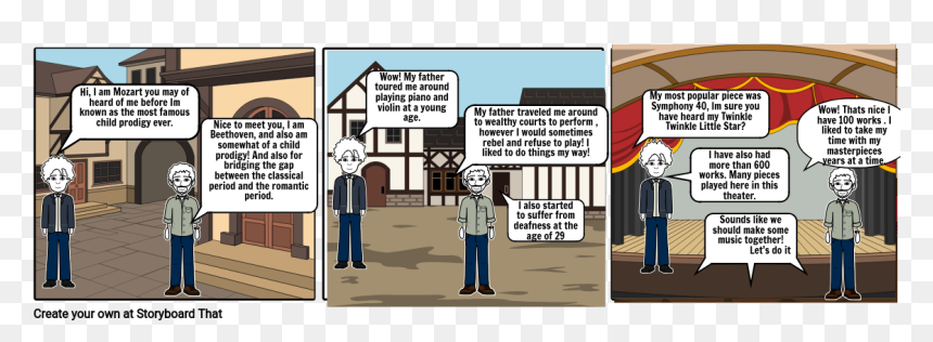 Comics, HD Png Download - beethoven png