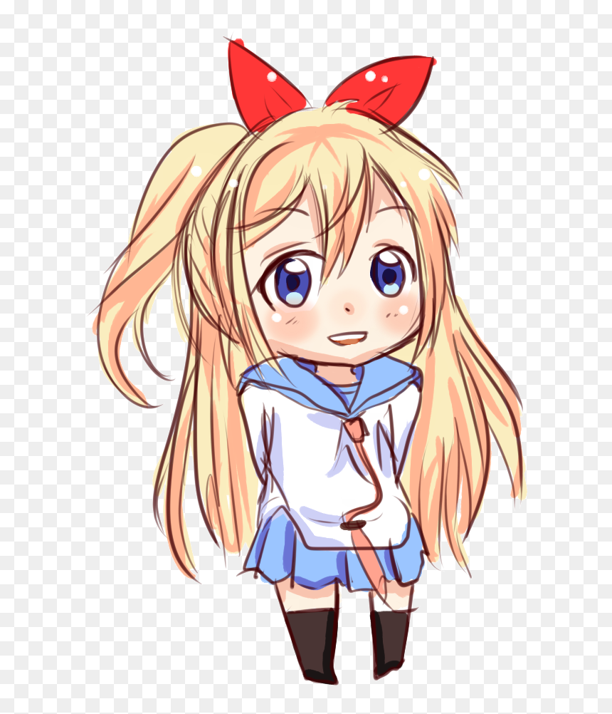 Thumb Image - Chibi Chitoge And Raku, HD Png Download - chitoge png