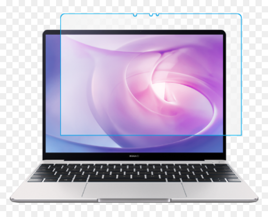 Huawei Matebook 13 Glass Screen Protector - Huawei 13 Matebook, HD Png Download - glass screen png