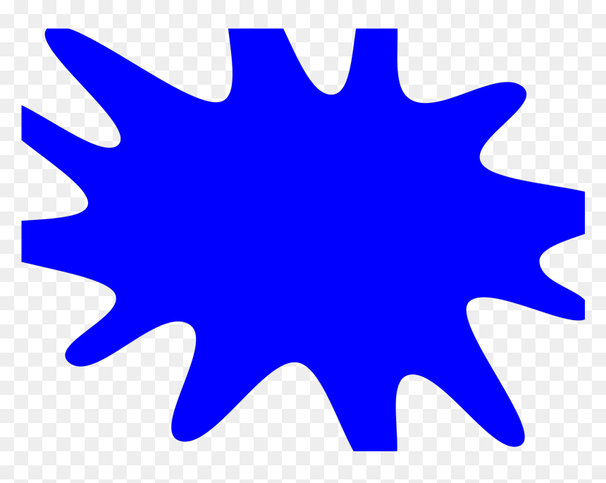 Museum Frieder Burda, HD Png Download - blue paint png