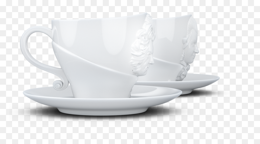 T990701 Talentasse Set Mozart Beethoven 0005 - Saucer, HD Png Download - beethoven png