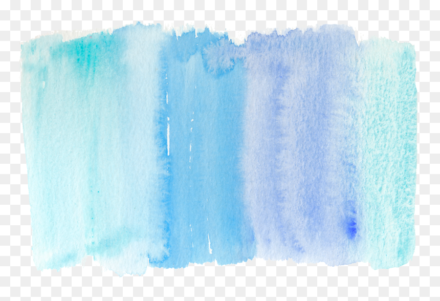 Blue Paint Azure Paintbrush Free Download Image - Blue Paint Brush Watercolor, HD Png Download - blue paint png
