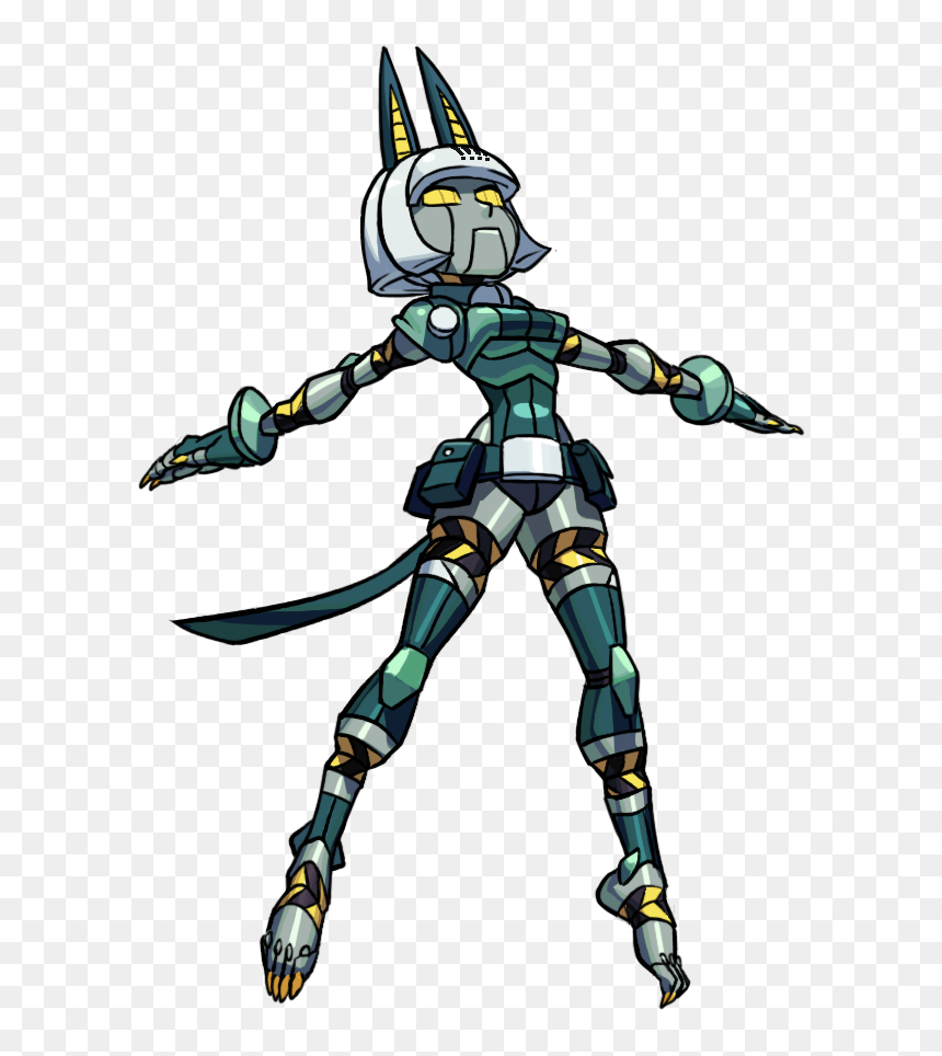 Skullgirls Sprite Of The Day , Png Download - Cartoon, Transparent Png - skullgirls png