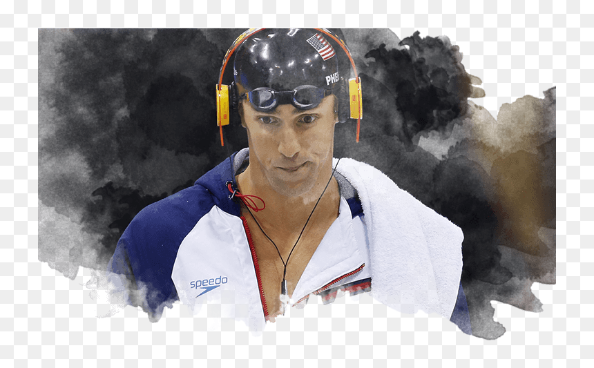 05 Michael Phelps En La Final De Los 100m Estilo Mariposa - Carolina Marin Vestida De Gala, HD Png Download - michael phelps png