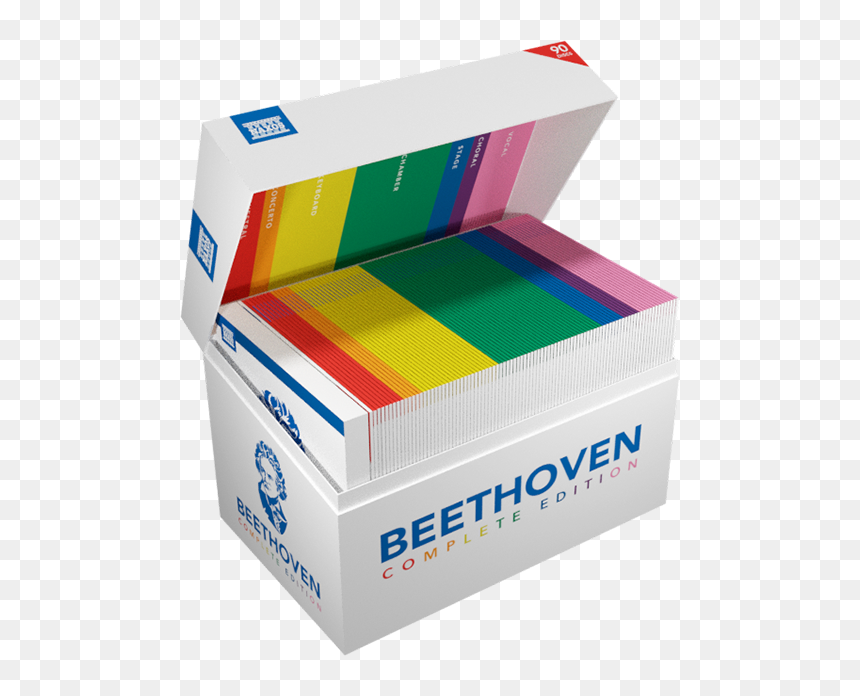 Edition (90 Discs) - Beethoven Complete Edition Naxos, HD Png Download - beethoven png