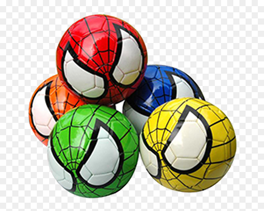 Barato Tamaño 2 Niños De Juguete Pelota De Fútbol/caliente - Spiderman Ball, HD Png Download - pelota de futbol png