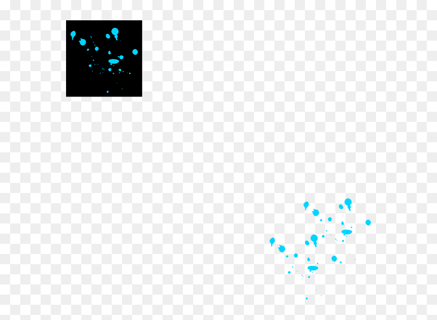Illustration, HD Png Download - blue paint png