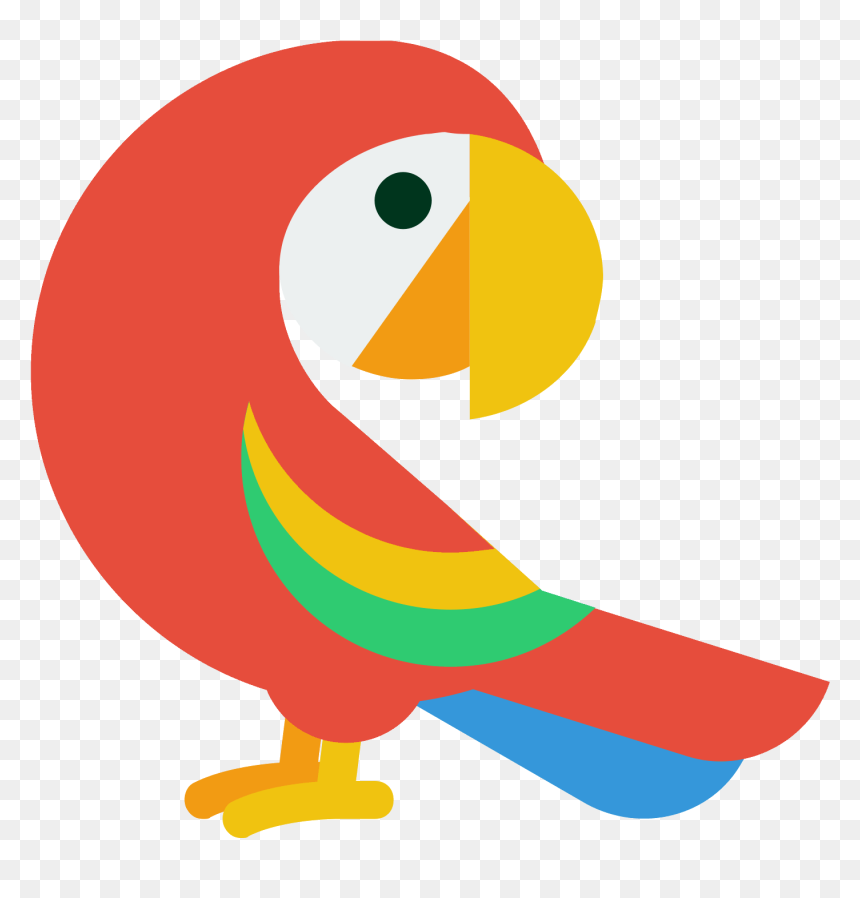 Bird Icon Clipart , Png Download - Transparent Background Parrot Icon, Png Download - bird icon png