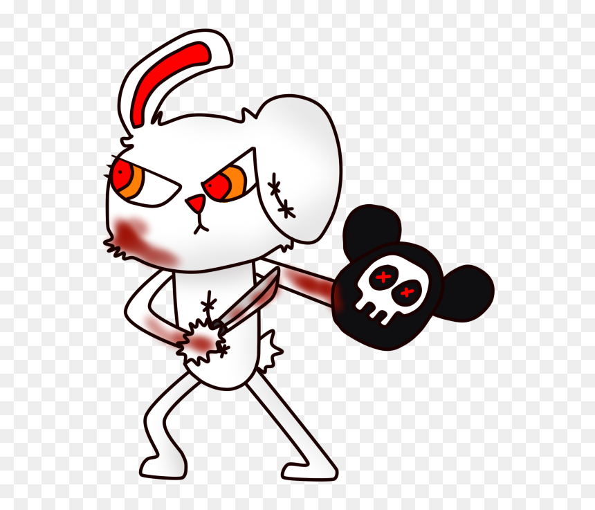 Thumb Image - Cartoon, HD Png Download - bunny tail png