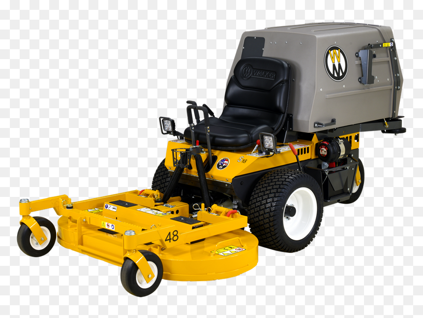 S18 Front Left 900 - Walker Mowers, HD Png Download - mower png