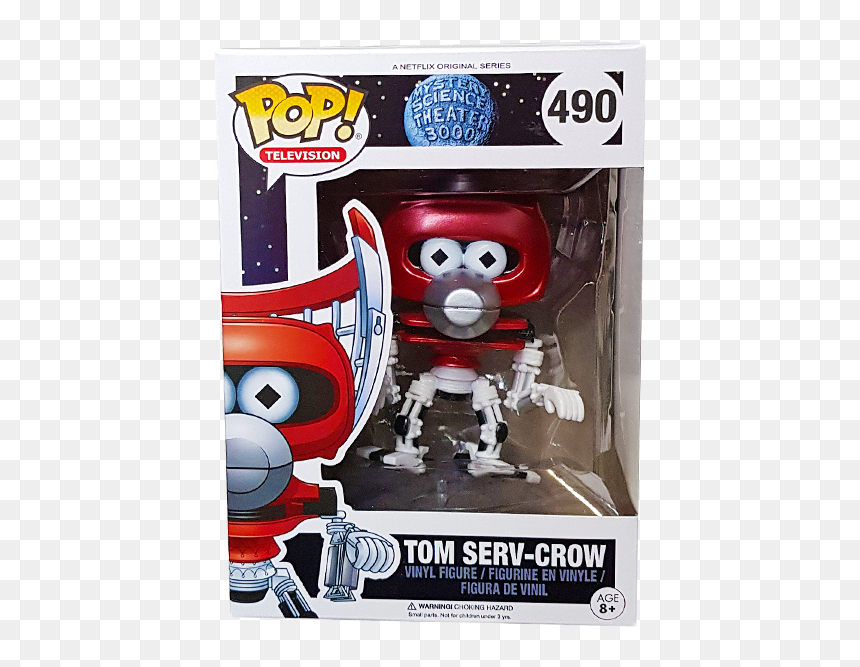 Funko Tom Serv Crow, HD Png Download - mst3k png