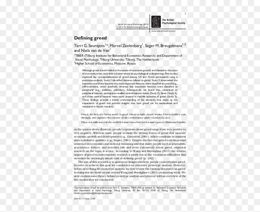 Document, HD Png Download - greed png