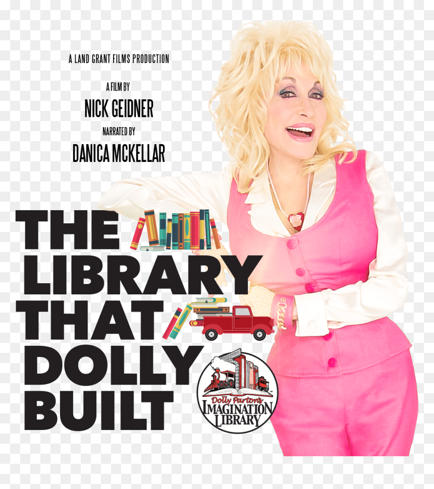 The Library That Dolly Built - Dolly Parton, HD Png Download - dolly parton png