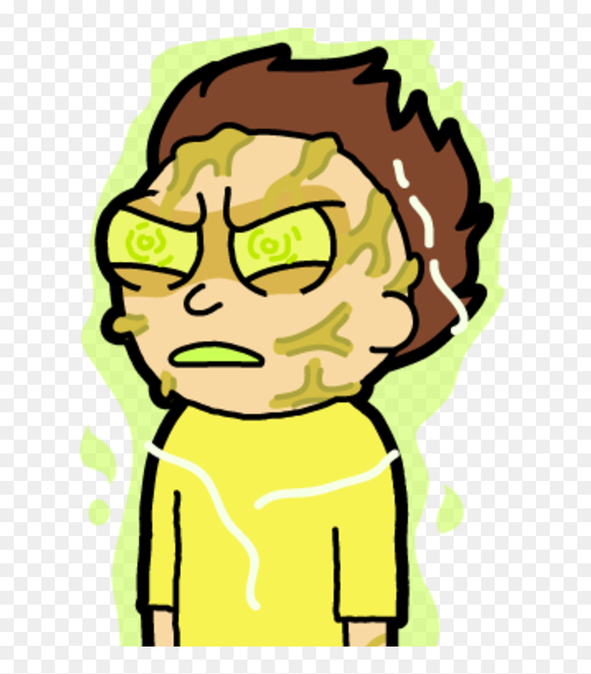 Pm Icon - Pocket Mortys Ingested Morty, HD Png Download - morty face png