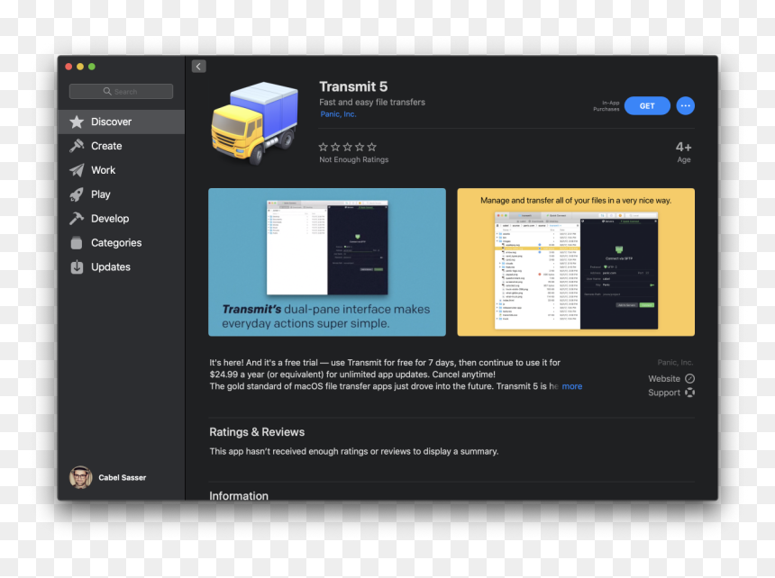 Transmit Mac, HD Png Download - available on app store png
