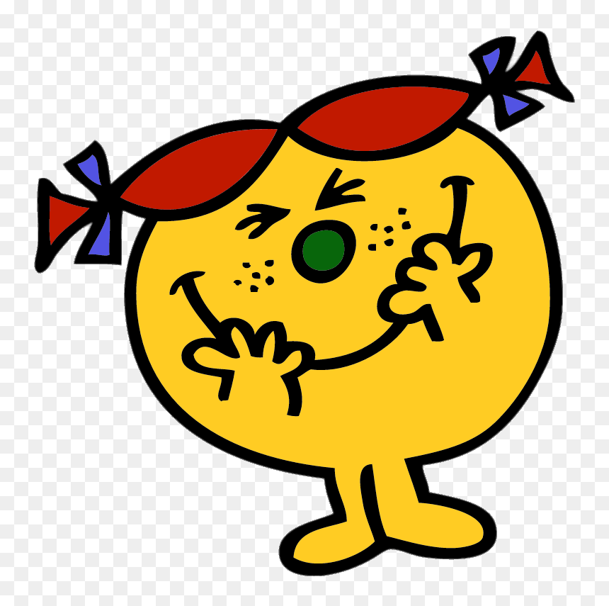 Little Miss Trouble - Mr Men Miss Trouble, HD Png Download - muffet png