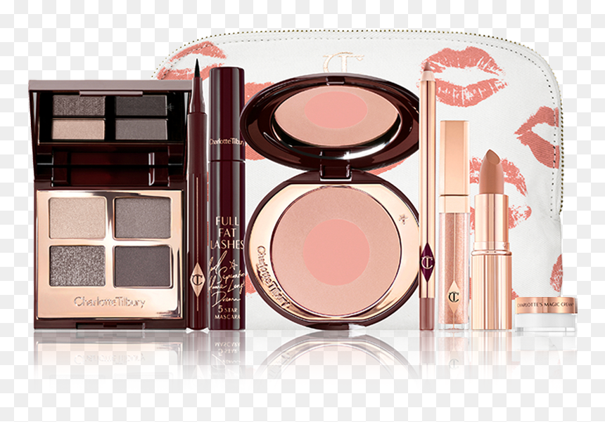 The Rock Chick Gift Box With Magic Cream - Charlotte Tilbury The Golden Goddess Make Up Set, HD Png Download - the rock face png