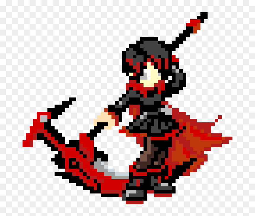 Illustration, HD Png Download - ruby rose rwby png