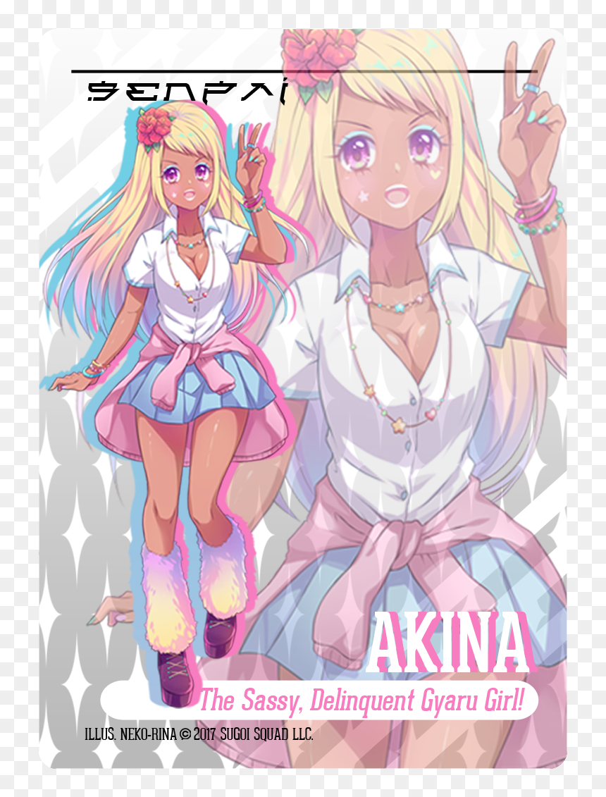 Senpai - Akina Neko-rina, HD Png Download - senpai png