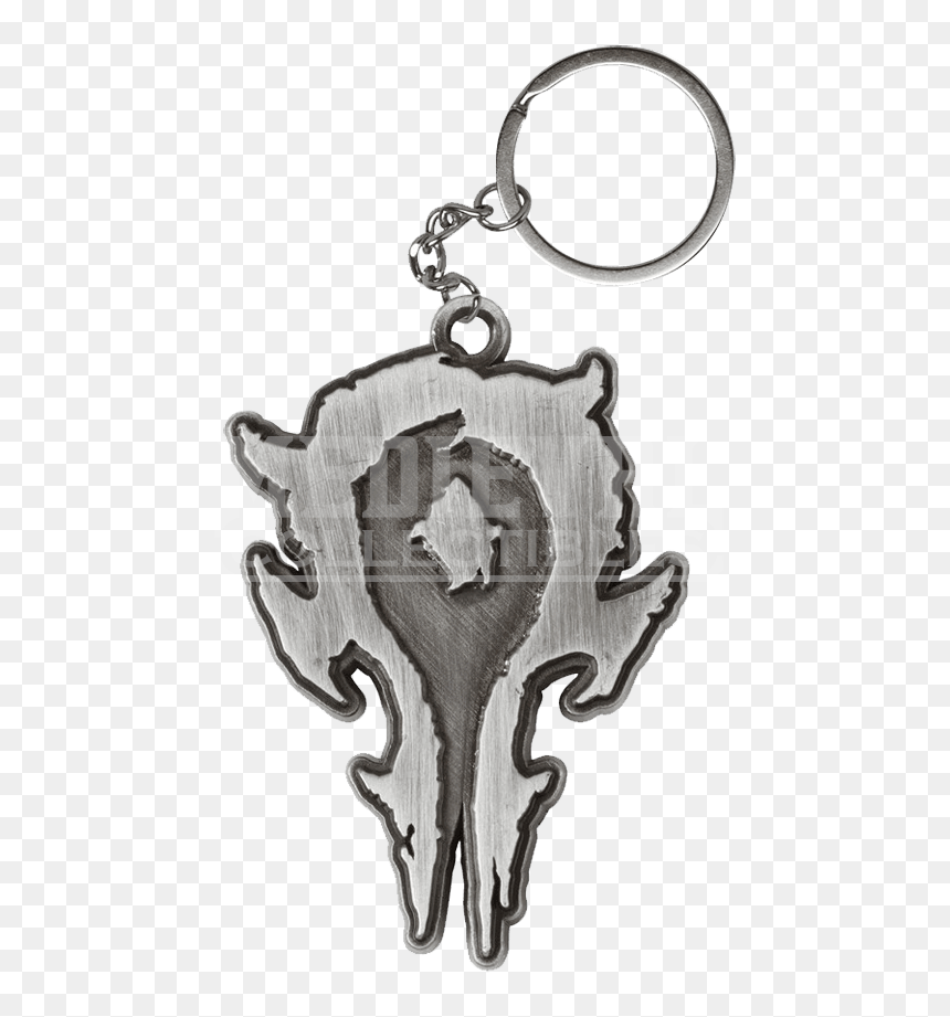 Warcraft Movie Horde Logo Metal Keychain , Png Download - Warcraft, Transparent Png - horde logo png