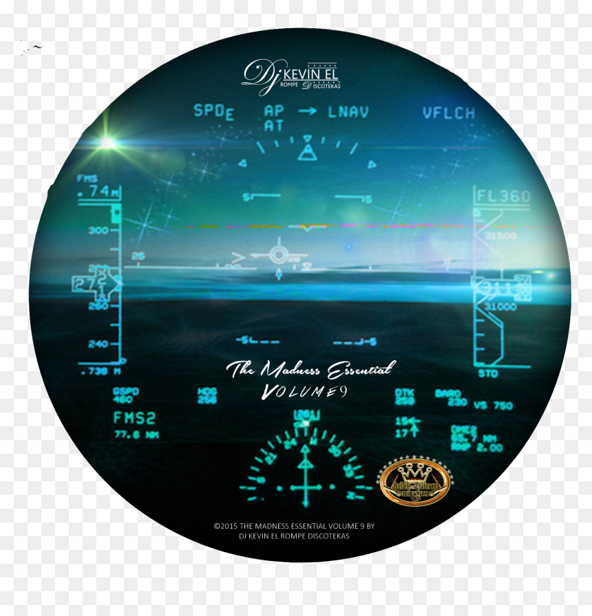 The Madness Essential Volume 9 By Dj Kevin El - Hud Embraer 195, HD Png Download - eg2 png