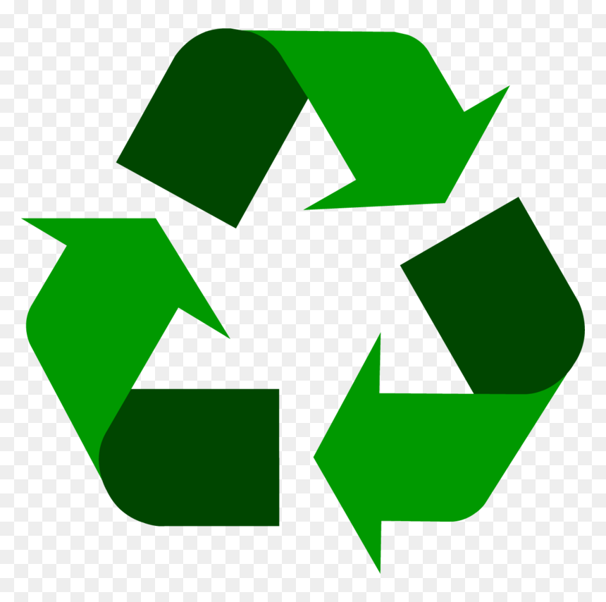 Dark Green Recycling Symbol - Recycle Png Red, Transparent Png - sith symbol png