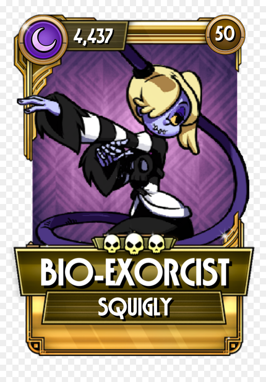 Bio-exorcist , Png Download - Skullgirls Mobile All Cards, Transparent Png - exorcist png