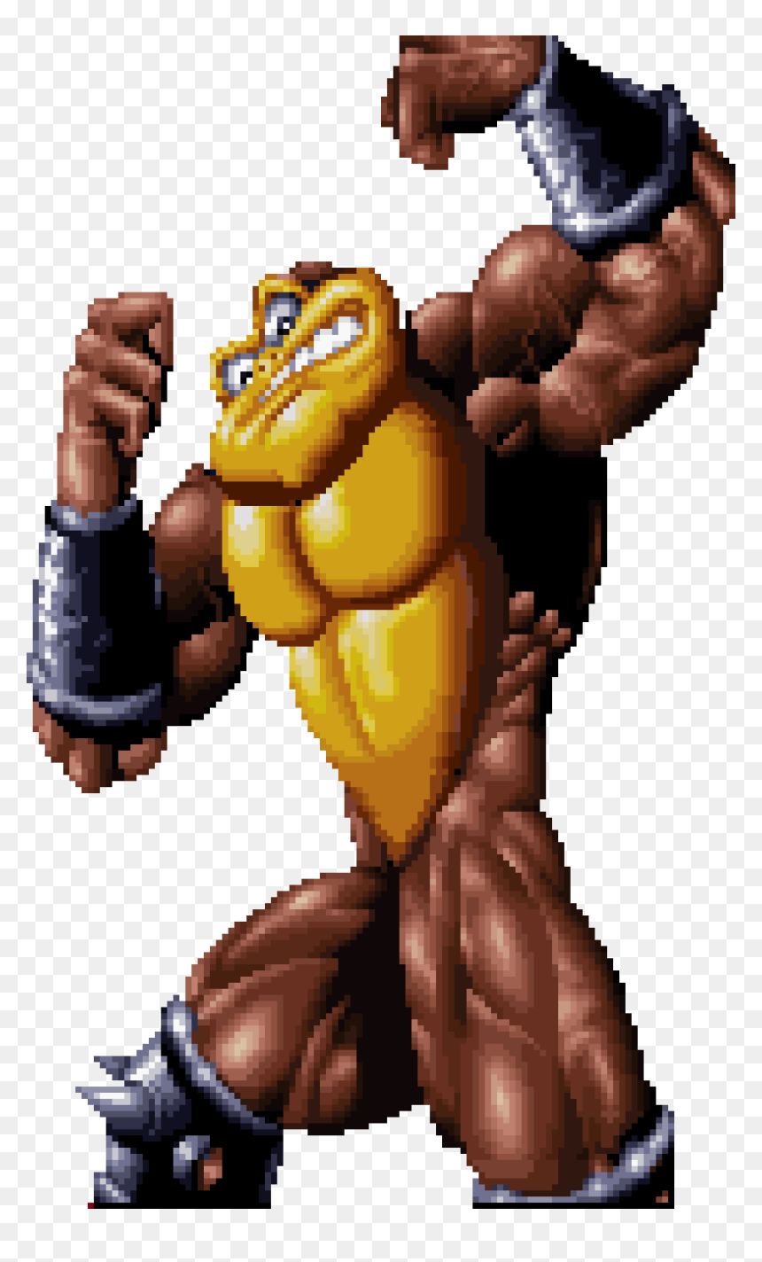 Pimple As He Appears In Sprite Form - Pimple Battle Toads, HD Png Download - battletoads png