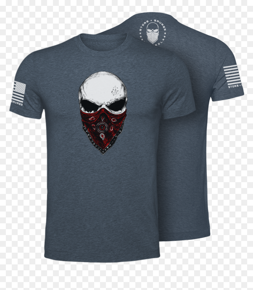 Storm + Savage Apparel, HD Png Download - skull bandana png