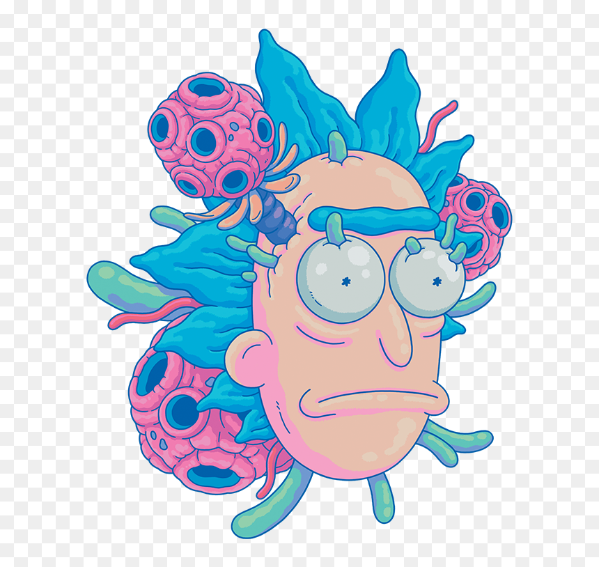 Cartoon, HD Png Download - morty face png