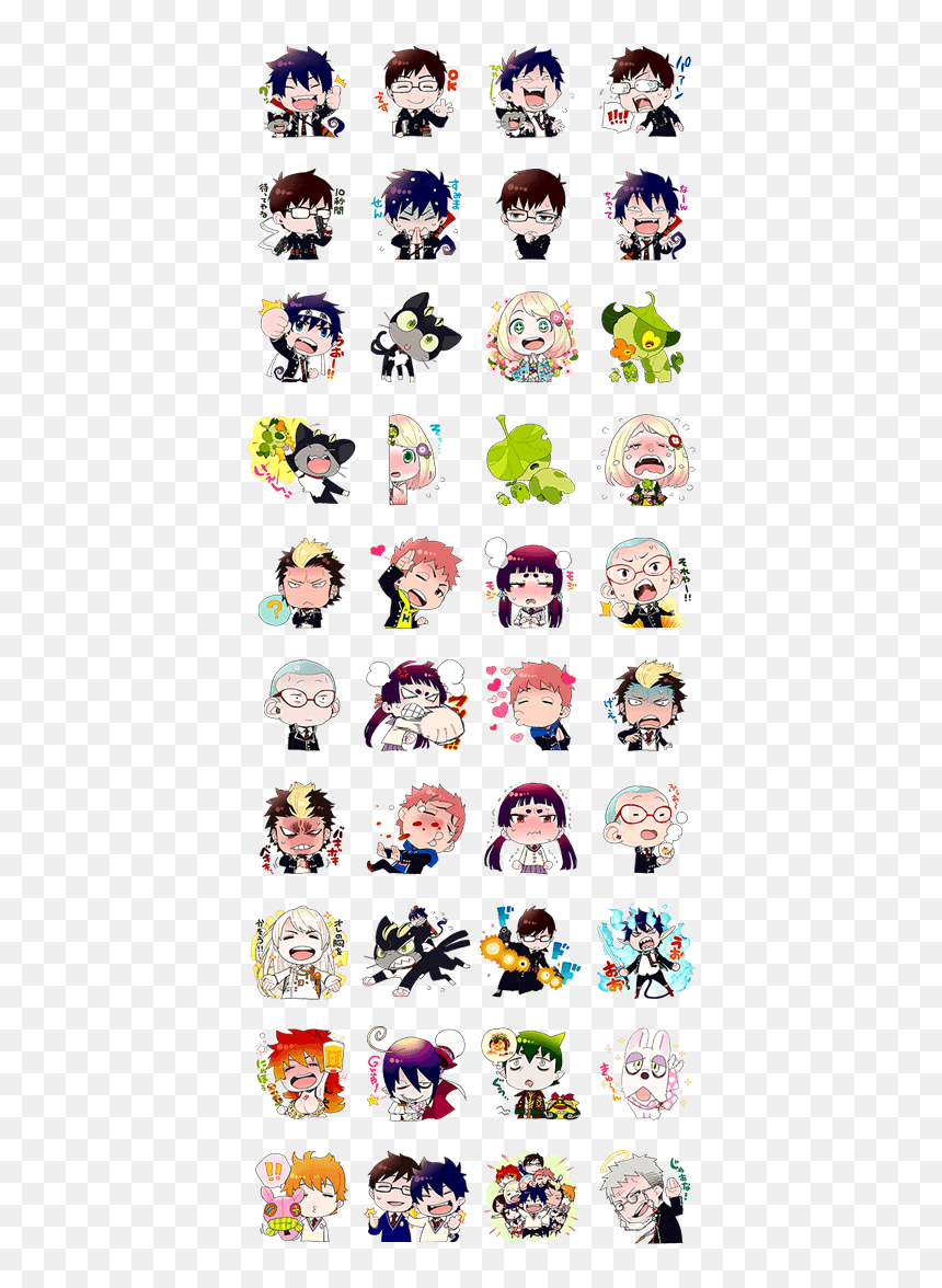 Blue Exorcist - Ao No Exorcist Stickers, HD Png Download - exorcist png