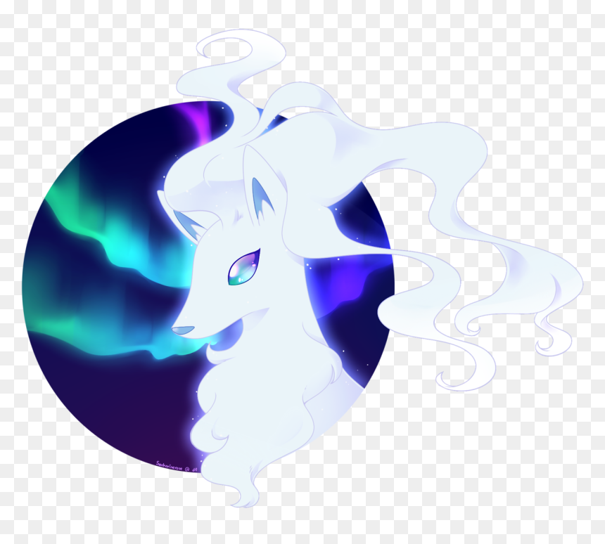 Aurora Pokemon, HD Png Download - alolan ninetales png