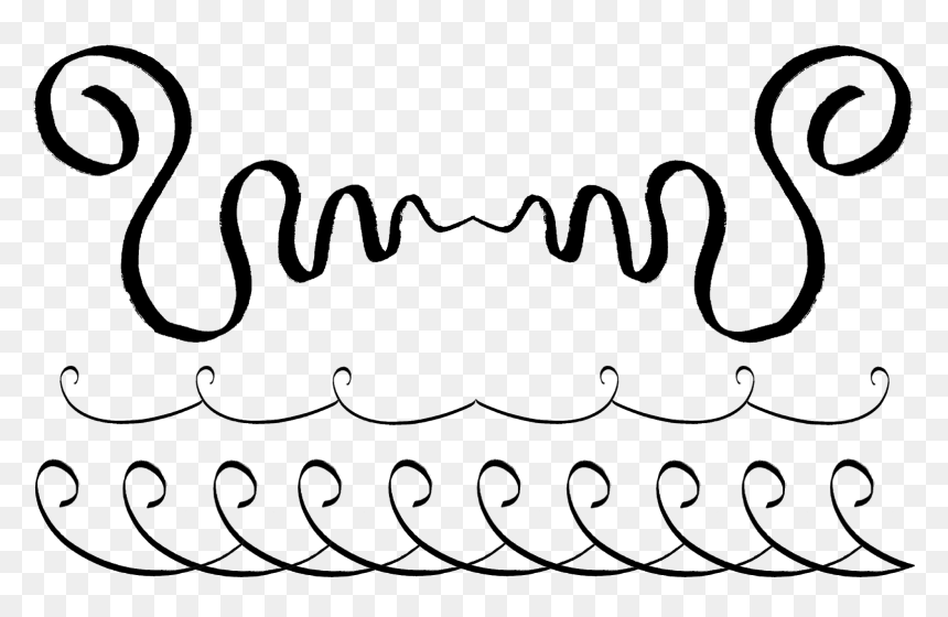 Digital Hand Drawn Doodle Borders Collage Sheet Download - Hand Drawn Doodle Line Clipart, HD Png Download - hand drawn border png